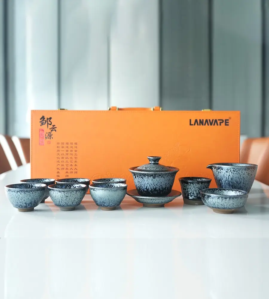 The matte-finish teapot pours like a dream, and the color-matched steep timer is chef's kiss. Perfect for hosting fellow flavor chasers.