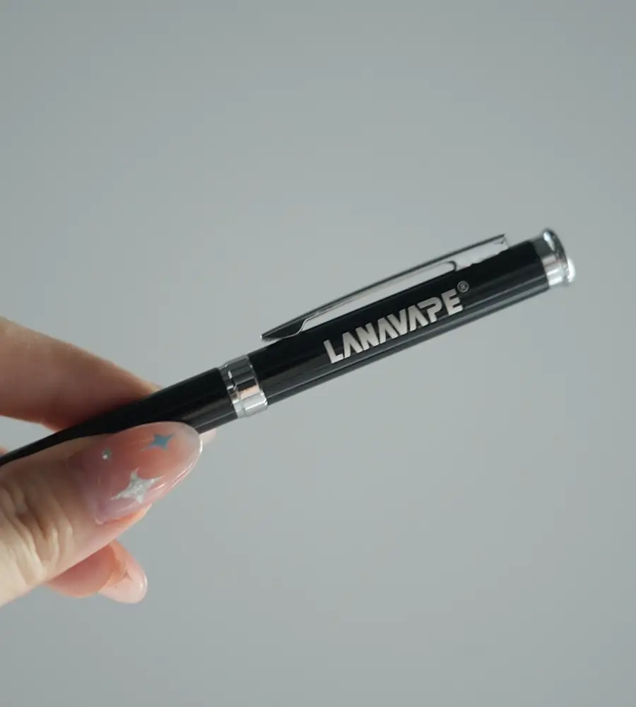 Never thought I'd geek out over a pen until I tried LANAVAPE's weighted stainless steel one. 