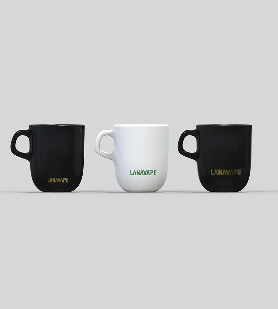 The morning ceremony has been upgraded! The LANAVAPE mug features an ergonomic handle with a perfect grip, allowing you to be in good condition from early morning.